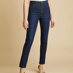 Khaite The Vanessa Jean In Detroit In Denim 28